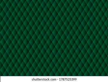 Abstract green diamond texture background.Green abstract background.