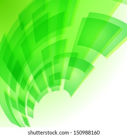 Abstract green digital background. Illustration for design