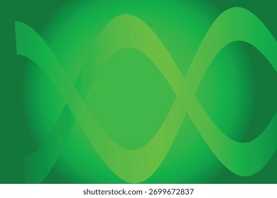 Abstrato estrutura de hélice de DNA verde em um fundo escuro, representando a ciência e a biologia.