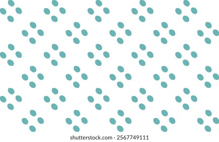 abstract green dot on white background with bubbles, round dot and square block checkerboard multiple layer repeat pattern, replete image, design for fabric printing