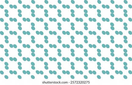 abstract green dot on white background with bubbles, round dot and square block checkerboard multiple layer repeat pattern, replete image, design for fabric printing