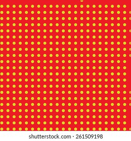 Abstract green dots on red background stock vector illustration hotbox 







