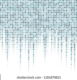 Abstract green dotted background. Halftone. Vector illustration