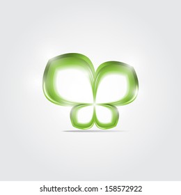 Abstract green eco background