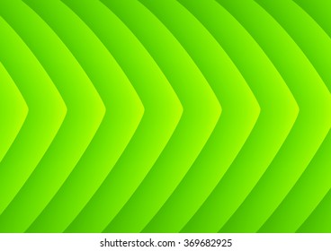 Abstract green ecology theme arrows background for presentation