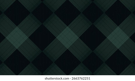 Líneas de velocidad Electrónicas verdes Abstractas sobre fondo de Tecnología azul, diseño de concepto de cómic y movimiento, Vector.