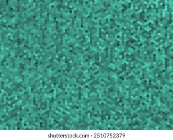 Abstractas fondo verde esmeralda hexágono patrón para el diseño. Concepto de innovación de comunicación de alta tecnología
