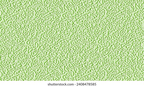 Abstract green fabric background texture