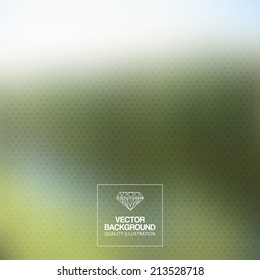 Abstract green field blur background. Ecology wallpaper. Nature colors.