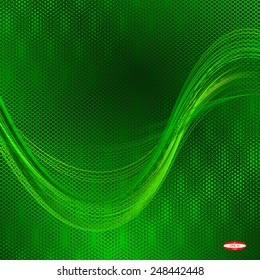 abstract green floral pattern emerald texture background vector