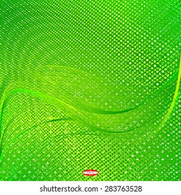 abstract green floral pattern emerald texture background. vector illustration