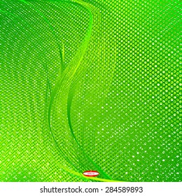 abstract green floral pattern emerald texture background. vector illustration