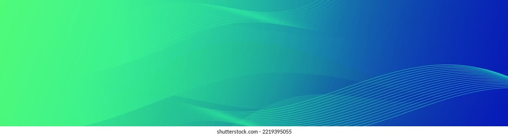 Abstrakte Vorlage für grünes Fluid-Banner. Modernes Hintergrunddesign. Farbverlauf-Farbe. Dynamische Wellen. Zusammensetzung der flüssigen Formen Fit für Banner