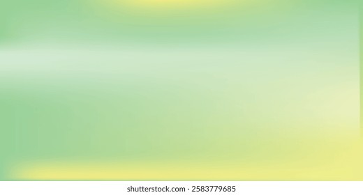 Abstract Green Fluid Banner Template. Modern background design. gradient color.