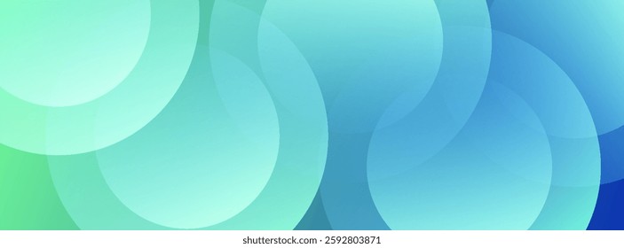 Abstract Green Fluid Banner Template. Modern background design. gradient color. Dynamic Waves. Liquid shapes composition. Fit for banners