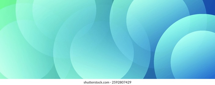 Abstract Green Fluid Banner Template. Modern background design. gradient color. Dynamic Waves. Liquid shapes composition. Fit for banners