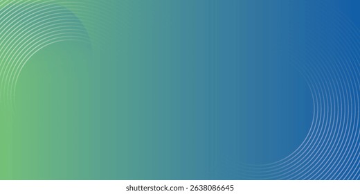 Abstract Green Fluid Banner Template. Modern background design. gradient color. Dynamic Waves good simple
