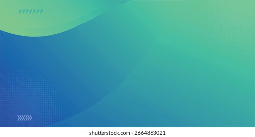 Plantilla Abstractas de Anuncio fluido verde. Diseño de fondo moderno. color degradado. Ondas dinámicas. Formas líquidas composición arte