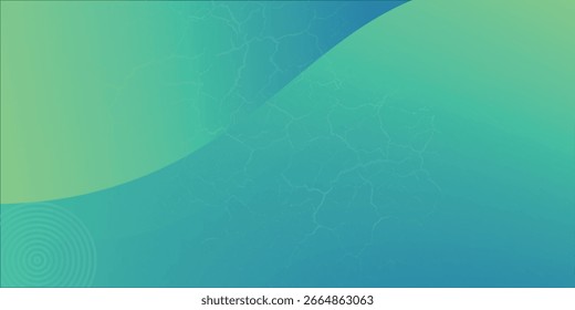 Plantilla Abstractas de Anuncio fluido verde. Diseño de fondo moderno. color degradado. Ondas dinámicas. Formas líquidas composición arte