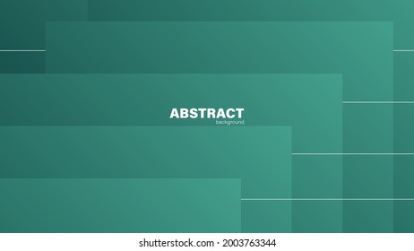 Abstract green fluid shape modern background with copy space, vector.