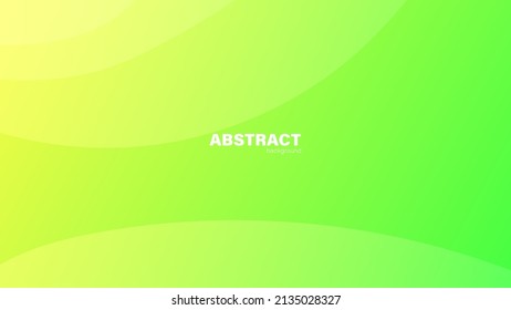 Abstract green fluid shape modern background with copy space, vector.
