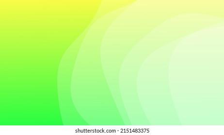 Resumen de forma de fluido verde fondo moderno con espacio de copia, vector.