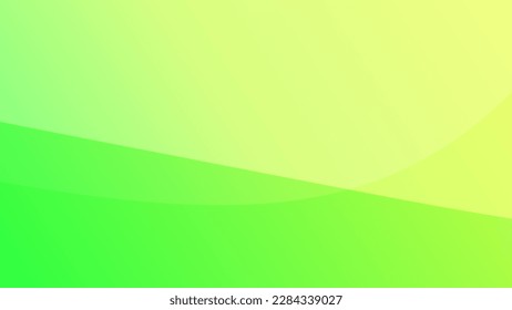 Abstract green fluid shape modern background with copy space, vector.