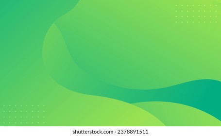 Abstract green fluid shape modern background. Dynamic shapes composition.  background for posters, placards, brochures, banners, web pages, headers, covers