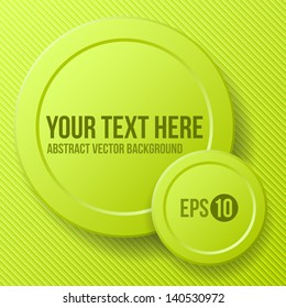 Abstract green frame