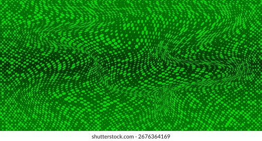Abstract green futuristic tech background. Vector illustration eps 10