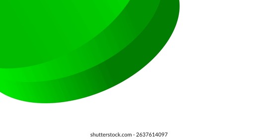 Abstract green futuristic waving background Vector illustration