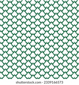 patrón árabe geométrico abstracto verde