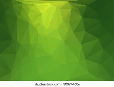 Abstract green Geometric Background for Design