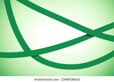Abstract green geometric background. Dynamic shapes composition. Vector illustration.