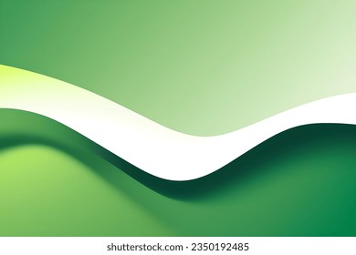 Resumen de fondo geométrico verde. Composición dinámica de formas. Ilustración vectorial.