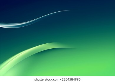 Abstract green geometric background. Dynamic shapes composition. Vector illustration.