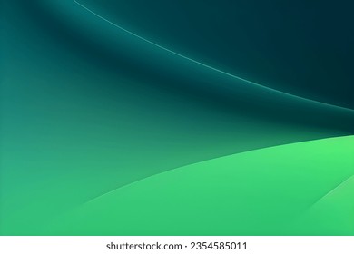 Resumen de fondo geométrico verde. Composición dinámica de formas. Ilustración vectorial.