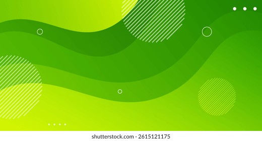 Abstract green geometric background. Eps10 vector