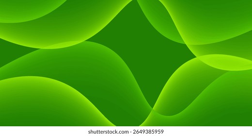 Abstract green geometric background. Eps10 vector