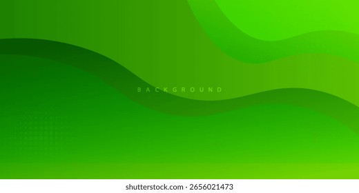 Fondo geométrico verde Abstractas. Vector Eps10