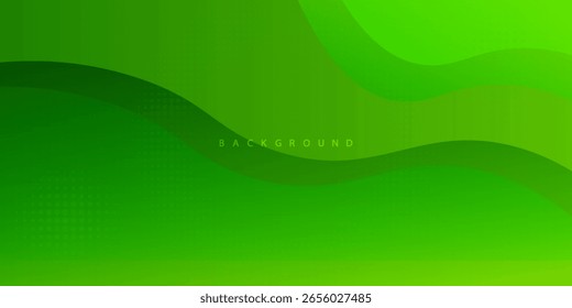 Abstrakter grüner geometrischer Hintergrund. EPS10-Vektor