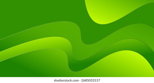 Abstract green geometric background. Eps10 vector