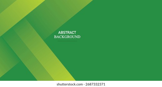 Fundo geométrico verde abstrato. Eps10 