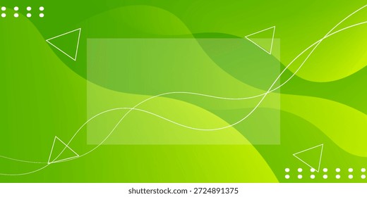 Fundo geométrico verde abstrato. Vetor Eps10