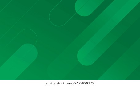 Abstract green geometric background. ideal for social media, banner, card, advertisement. Vector illustration