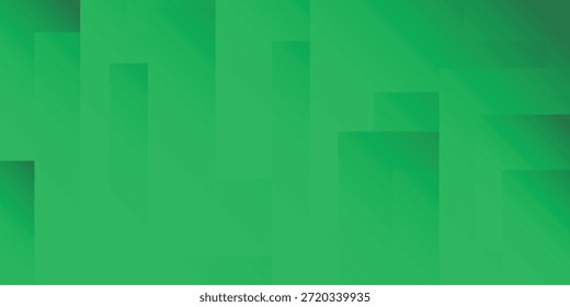 Fondo geométrico verde Abstractas con capas de Formas rectangulares y tonos suaves, composición minimalista moderna ideal para uso abstracto, verde, geométrico, de fondo, textura.
