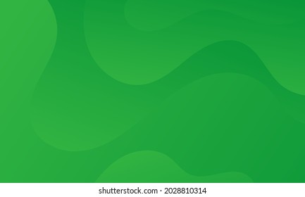 Abstract Green geometric background. Modern background design. Liquid color. Fluid shapes composition. Fit for presentation design. website, basis for banners, wallpapers, brochure, posters