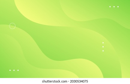 Abstract Green geometric background. Modern background design. Liquid color. Fluid shapes composition. Fit for presentation design. website, basis for banners, wallpapers, brochure, posters