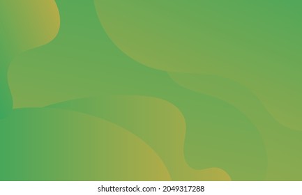 Abstract green geometric background. Modern background design. gradient color. Fluid shapes composition. Fit for presentation design. website, basis for banners, wallpapers, brochure, posters