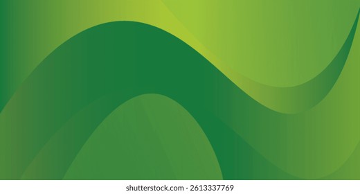 Abstract green geometric background. Modern art and illustration eps10.